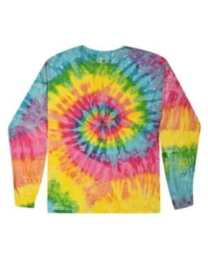 SATURN Colortone 2000Y youth tie-dyed long sleeve t-shirt