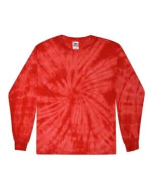 Colortone 2000Y youth tie-dyed long sleeve t-shirt