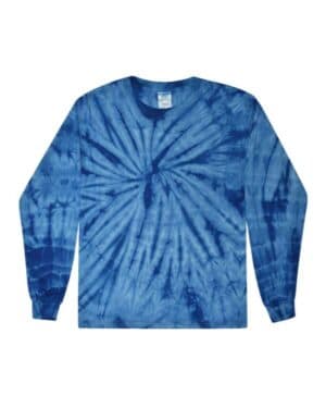 SPIDER ROYAL Colortone 2000Y youth tie-dyed long sleeve t-shirt