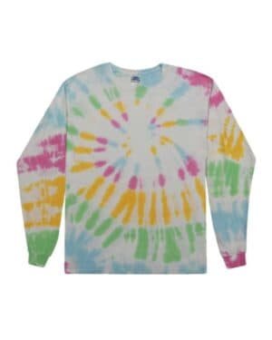 Colortone 2000Y youth tie-dyed long sleeve t-shirt