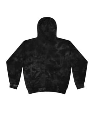 CRYSTAL BLACK Colortone 8790Y youth crystal wash hooded sweatshirt