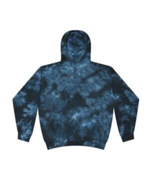 CRYSTAL NAVY Colortone 8790Y youth crystal wash hooded sweatshirt