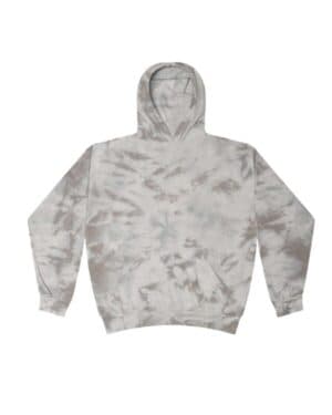 CRYSTAL SILVER Colortone 8790Y youth crystal wash hooded sweatshirt