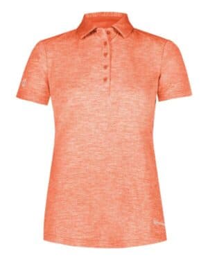 ORANGE HEATHER Holloway 222772 women's electrify coolcore polo