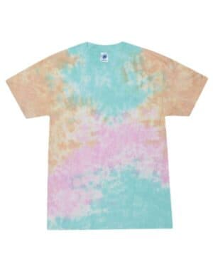 Colortone 1000Y youth multi-color tie-dyed t-shirt