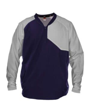 NAVY/ GREY Alleson athletic 3JLS21A field batters jacket