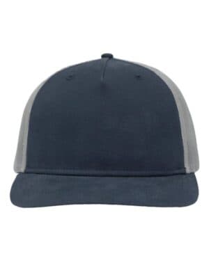 NAVY/ GREY Sportsman SP1550 modern five-panel trucker fit cap