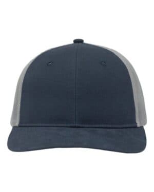 NAVY/ GREY Sportsman SP1650 modern six-panel trucker fit cap