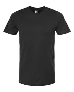 BLACK Tultex 602 combed cotton t-shirt