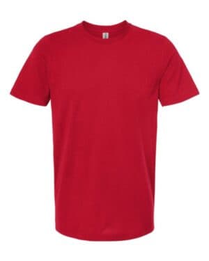RED Tultex 602 combed cotton t-shirt
