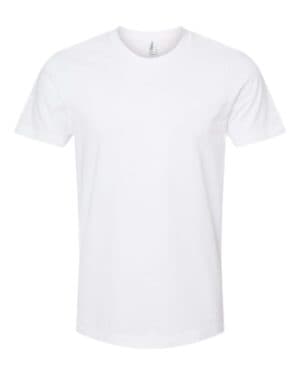WHITE Tultex 602 combed cotton t-shirt