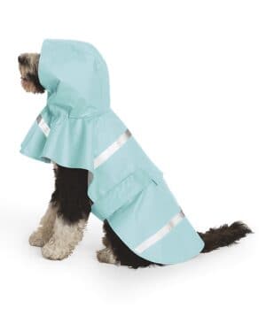 AQUA/REFLECTIVE Charles river 1099CR new englander doggie rain jacket