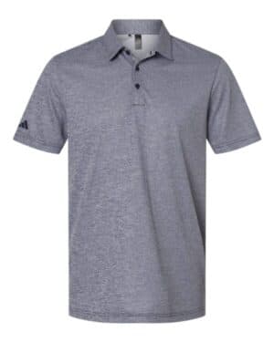 COLLEGIATE NAVY MELANGE Adidas A591 space dyed polo