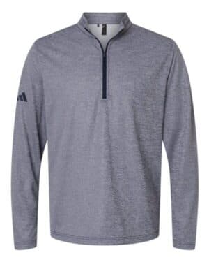Adidas A593 space dyed quarter-zip pullover