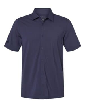 SHADOW NAVY Adidas A595 button down short sleeve shirt