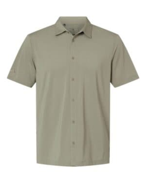 Adidas A595 button down short sleeve shirt