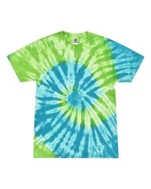 Colortone 1000Y youth multi-color tie-dyed t-shirt