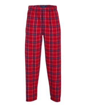 BRICK RED KINGSTON Boxercraft BM6624 harley flannel pants
