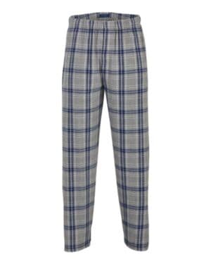 OXFORD HEATHER/ NAVY KINGSTON Boxercraft BM6624 harley flannel pants