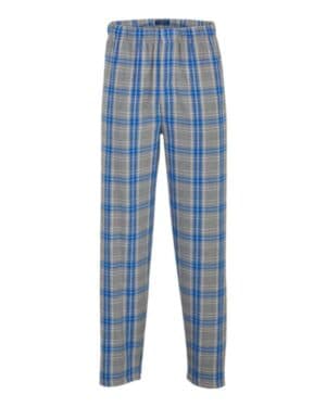 OXFORD HEATHER/ ROYAL KINGSTON Boxercraft BM6624 harley flannel pants