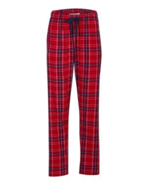 BRICK RED KINGSTON Boxercraft BW6620 women's haley flannel pants