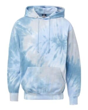 ARCTIC SKY TIE DYE Mv sport 1290 classic fleece tie-dye hooded sweatshirt