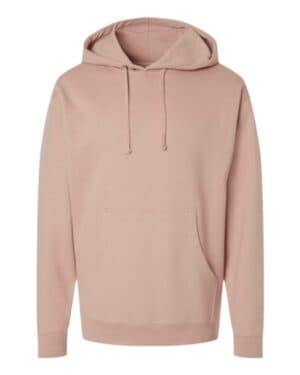 DUSTY PINK Independent trading co SS4500 midweight hooded sweatshirt