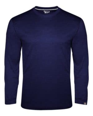 NAVY Badger 1001 fitflex performance long sleeve t-shirt