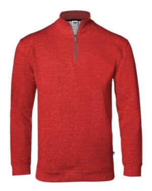 Badger 1060 fitflex french terry quarter-zip sweatshirt