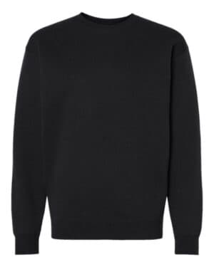 BLACK Independent trading co IND3000 heavyweight crewneck sweatshirt