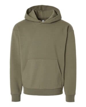 OLIVE Independent trading co IND420XD mainstreet hooded sweatshirt