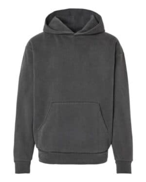 PIGMENT BLACK Independent trading co IND420XD mainstreet hooded sweatshirt