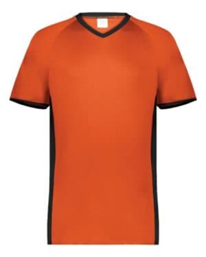 ORANGE/ BLACK Augusta sportswear 6907 cutter v-neck jersey