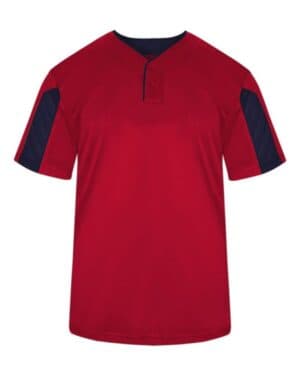 RED/ NAVY Alleson athletic 2976 youth striker placket