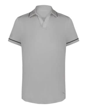 ATHLETIC GREY/ BLACK Holloway 222701 women's coolcore polo