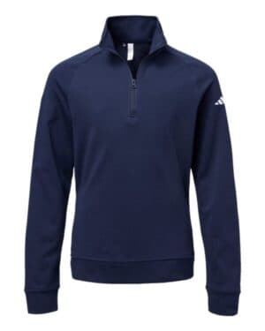 Adidas A4001 youth quarter-zip pullover