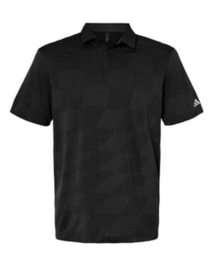 BLACK Adidas A2004 ultimate365 textured polo