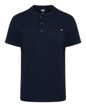 Dickies WS51 heavyweight traditional short sleeve henley