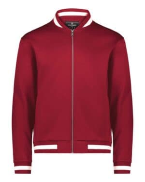 SCARLET/ WHITE Holloway 223547 v-street full-zip jacket
