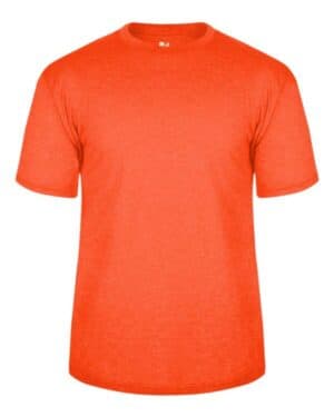 BURNT ORANGE HEATHER Badger 4940 triblend performance t-shirt
