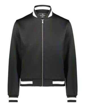BLACK/ WHITE Holloway 223747 women's v-street full-zip jacket