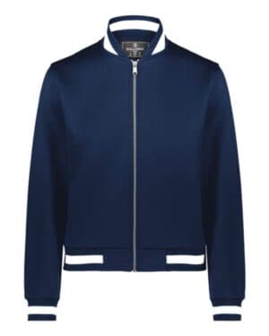 NAVY/ WHITE Holloway 223747 women's v-street full-zip jacket