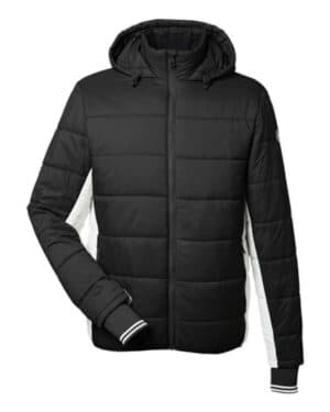 N17186 nautical mile hooded puffer jacket