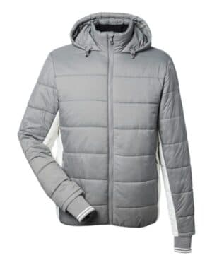 N17186 nautical mile hooded puffer jacket