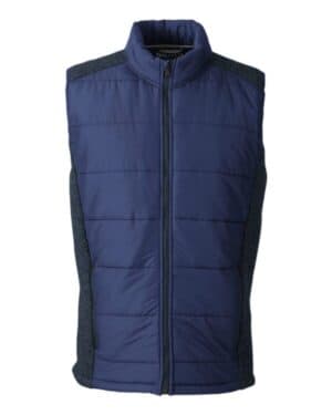 NAVY/ NAVY HEATHER Nautica N17946 harbor puffer vest