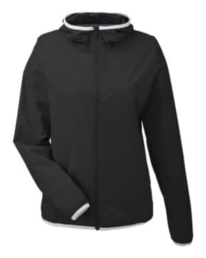 Nautica N17927 women's stillwater hooded windbreaker