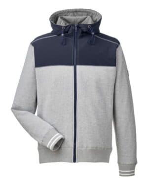 Nautica N17582 navigator fleece hooded full-zip jacket