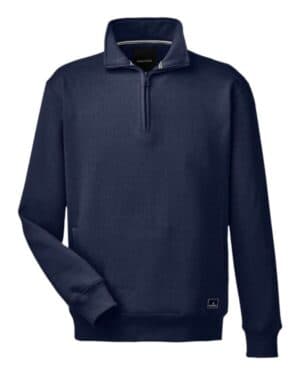 Nautica N17176 anchor fleece quarter-zip sweatshirt