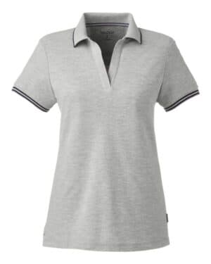 OXFORD HEATHER Nautica N17168 women's deck polo