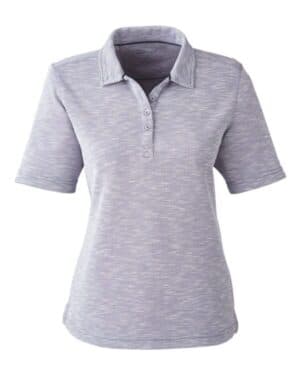 VINTAGE PEBBLE Nautica N17974 women's sun surfer slub polo